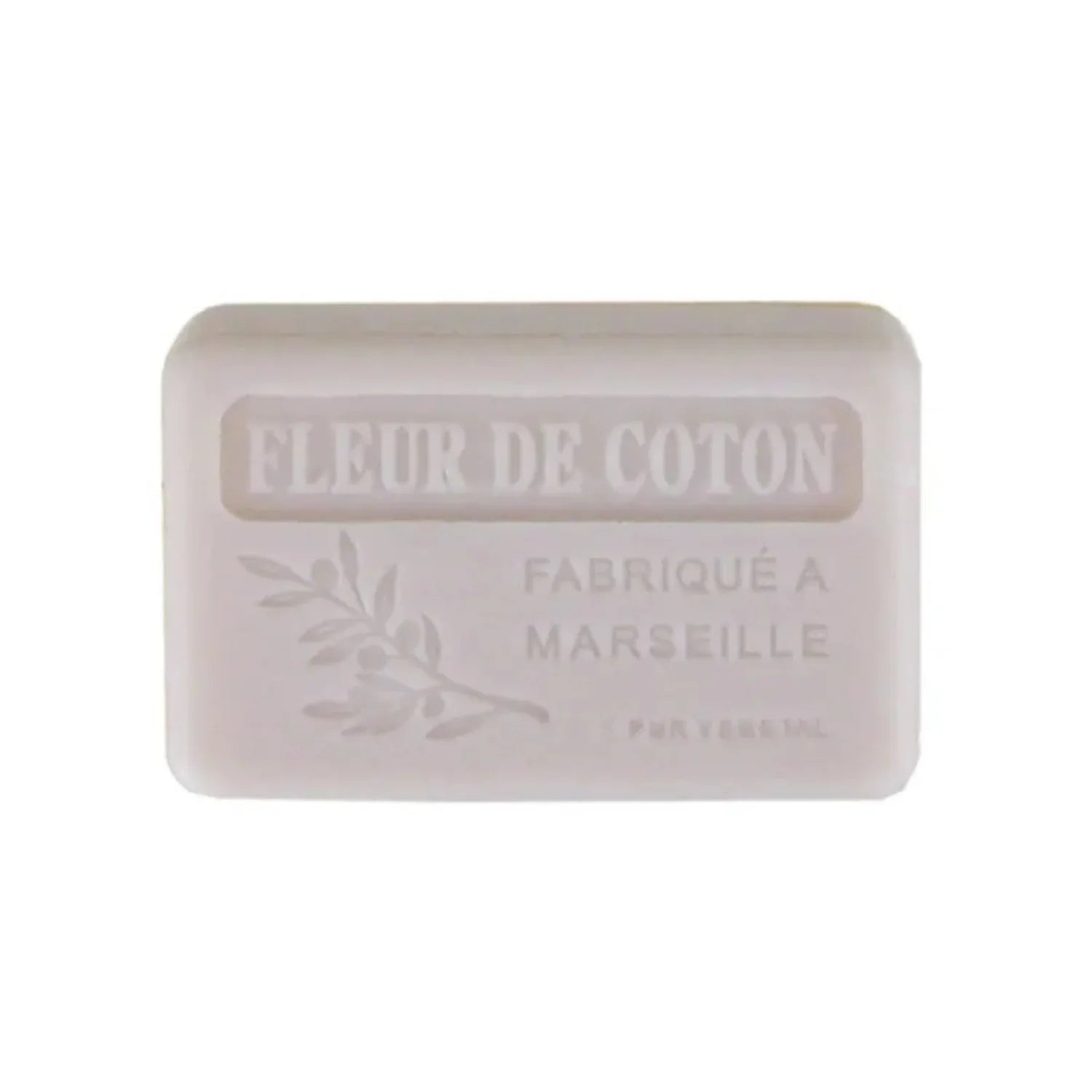 Marseille-Seife 125 g - Duft Baumwollblüte (Savon de Marseille)