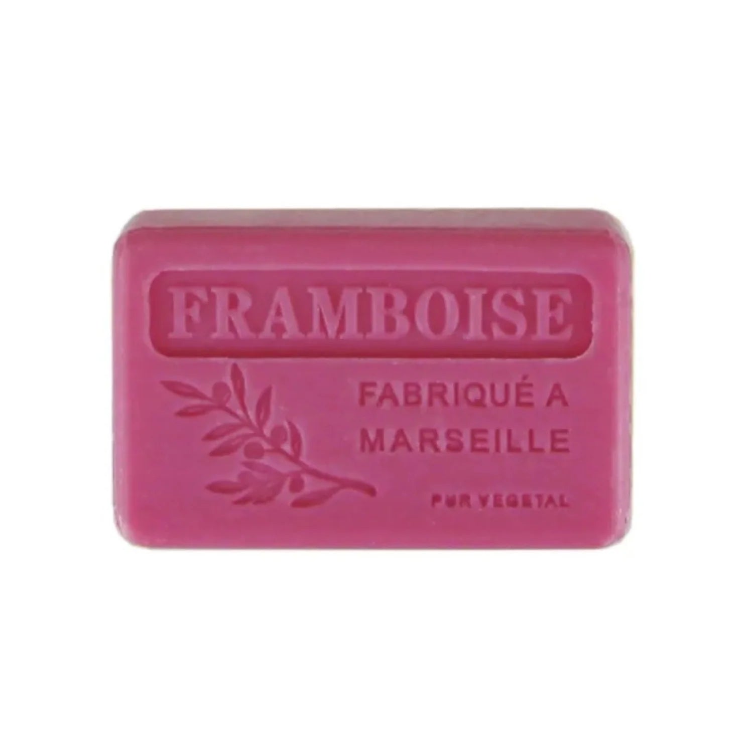 Marseille-Seife 125 g - Duft Himbeere (Savon de Marseille)