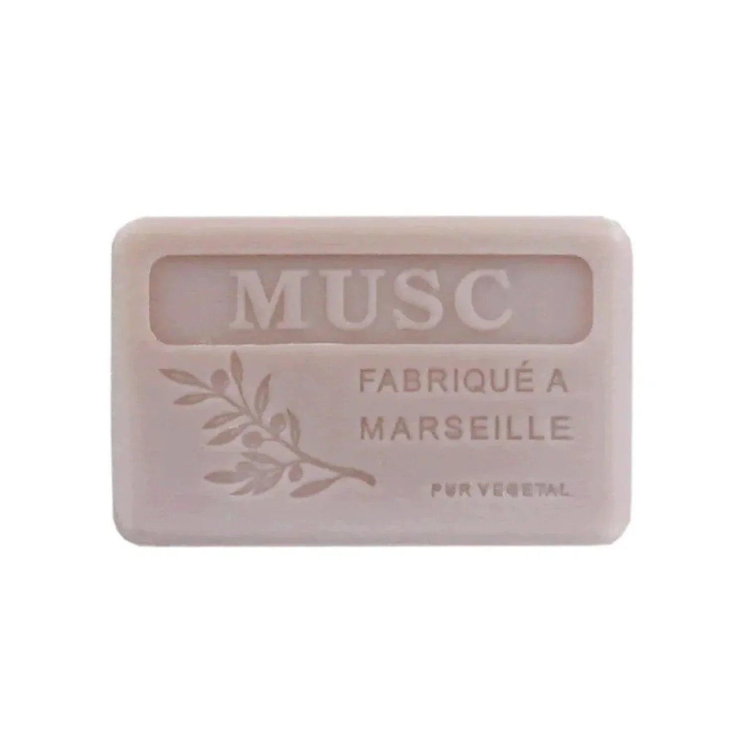Marseille-Seife 125 g - Duft Moschus (Savon de Marseille)