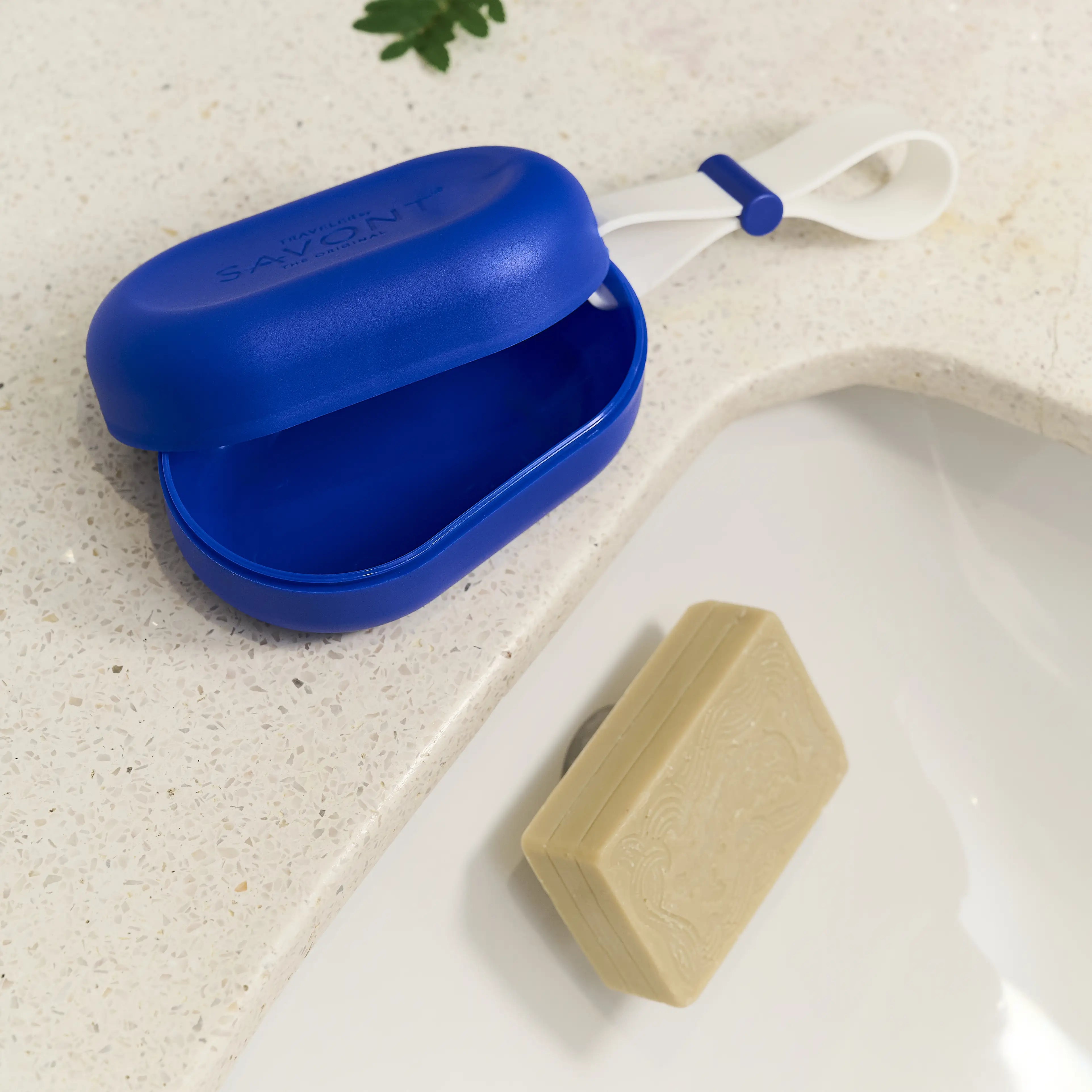 Traveler Seifendose – blau