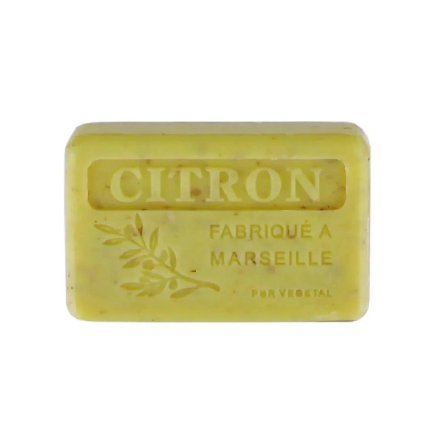 Marseille-Seife 125 g - Duft Zerstoßene Zitrone (Savon de Marseille)