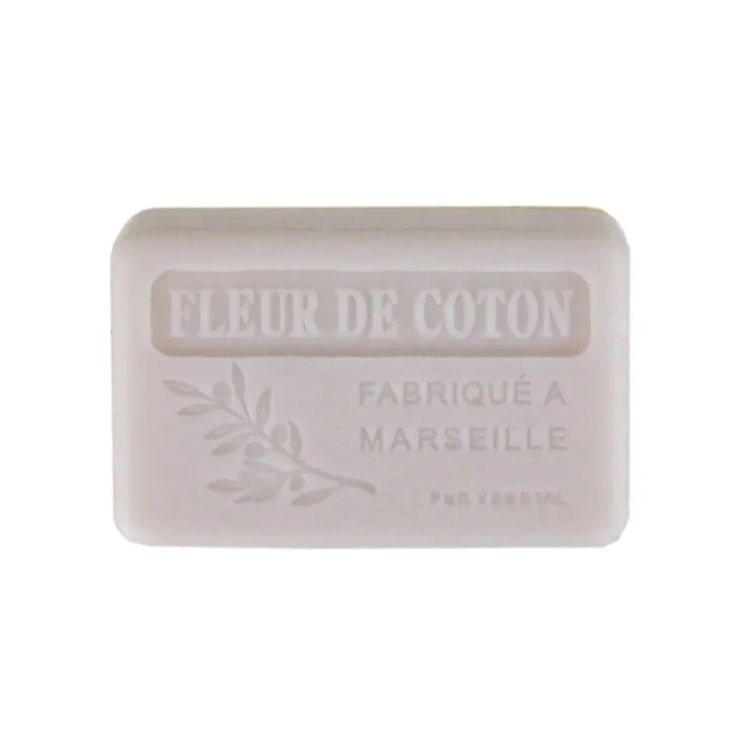 Marseille-Seife 125 g - Duft Baumwollblüte (Savon de Marseille)