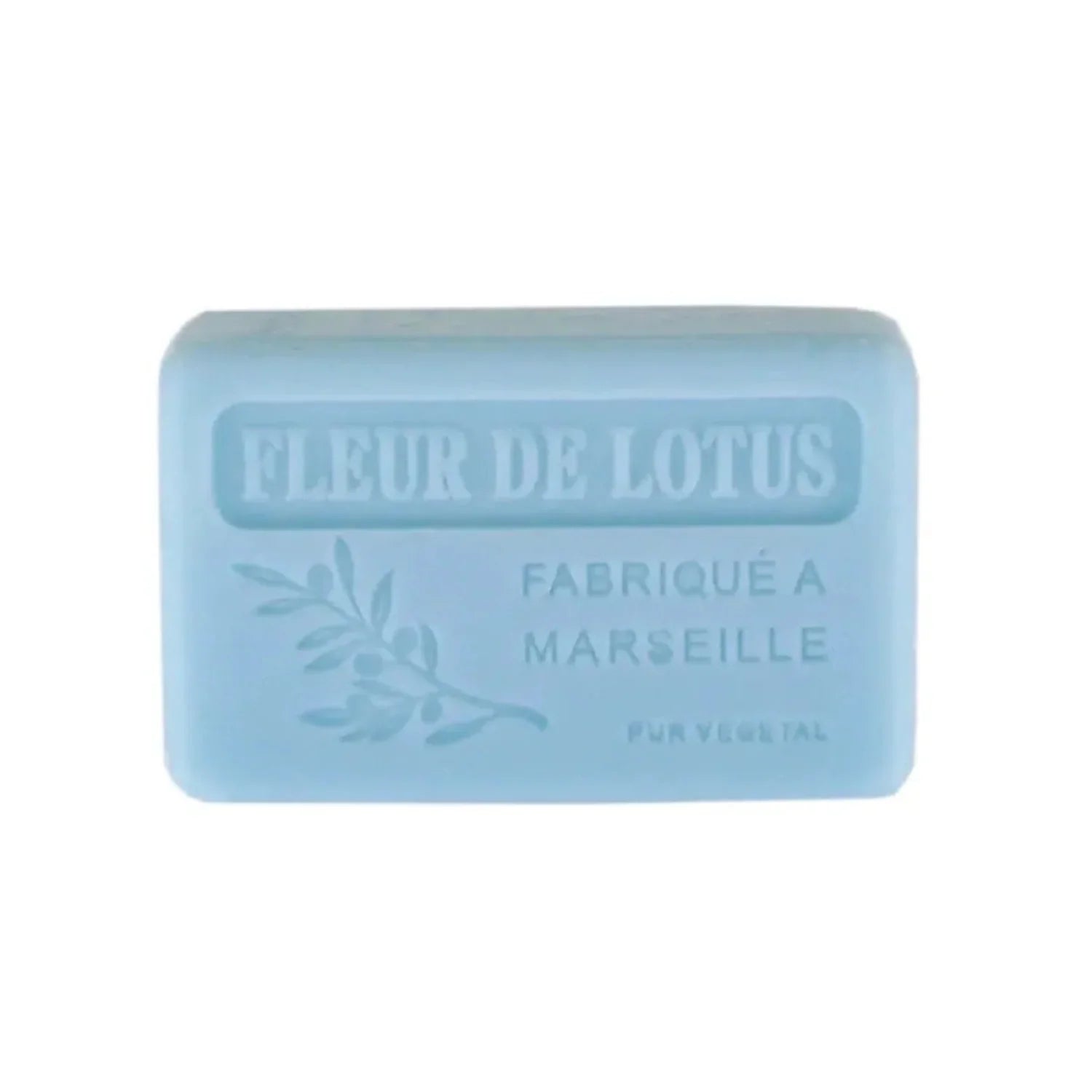 Marseille Soap 125 g – Lotus Flower Fragrance (Savon de Marseille)