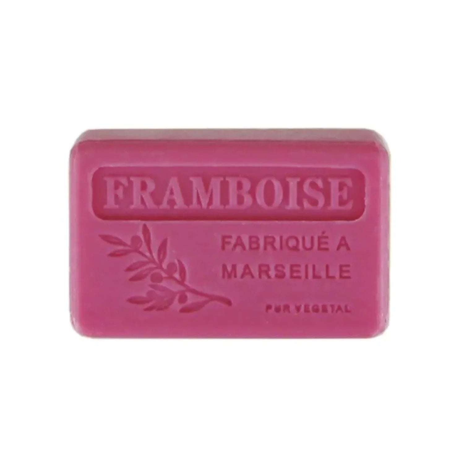 Marseille-Seife 125 g - Duft Himbeere (Savon de Marseille)