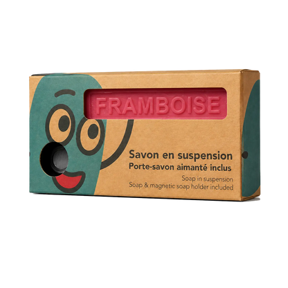 Floating Marseille Soap Set – Raspberry