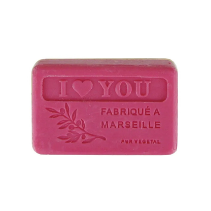 Marseille Soap 125 g – I LOVE YOU Fragrance (Savon de Marseille)