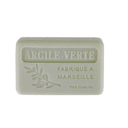 Marseille-Seife 125 g - Grüne Tonerde (Savon de Marseille)
