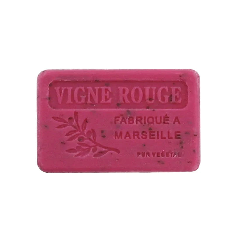 Marseille-Seife 125 g - Duft Rote Weinrebe (Savon de Marseille)