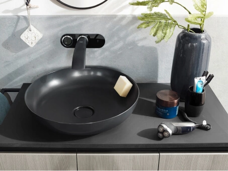The SAVONT soap holder  allows to fix a soap within a  washbasin  without drilling or glueing