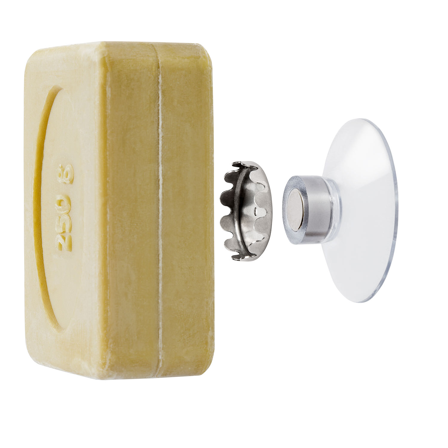 1x Magnetic soap holder Jumbo 250g in eco blister